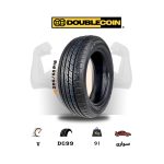 لاستیک دبل کوین با گل DC99 - پهنا 205 - فاق 55