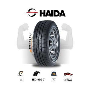 لاستیک هایدا سایز 175/60R13 مدل HD-667