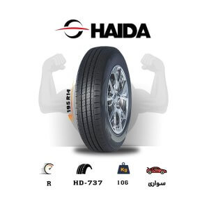 لاستیک هایدا سایز 195R14 مدل HD-737