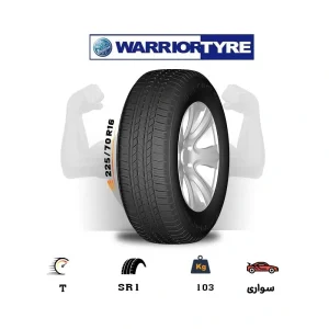 لاستیک واریور WARRIOR با گل SR-1